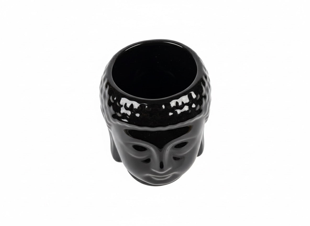 Maceta cabeza de Buda