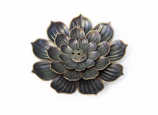 Quemador de incienso flor de loto