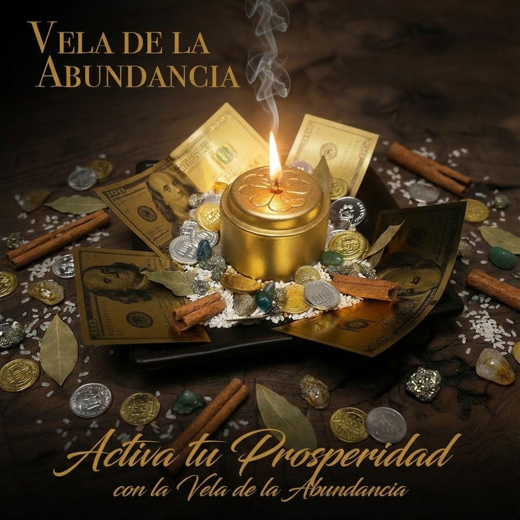 Ritual veladora de la abundancia
